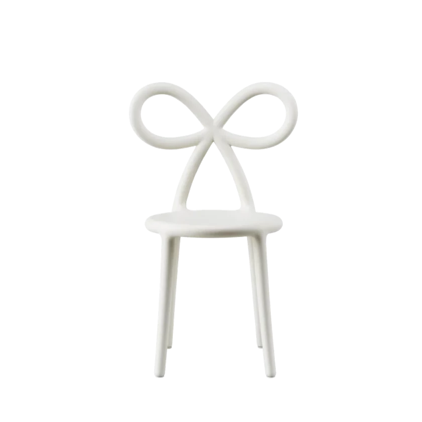 Krzesło RIBBON BABY biały Qeeboo    Eye on Design