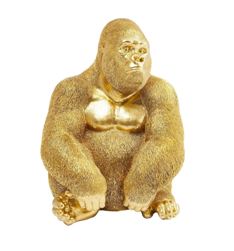 Figurka dekoracyjna KONG złoty Kare Design    Eye on Design