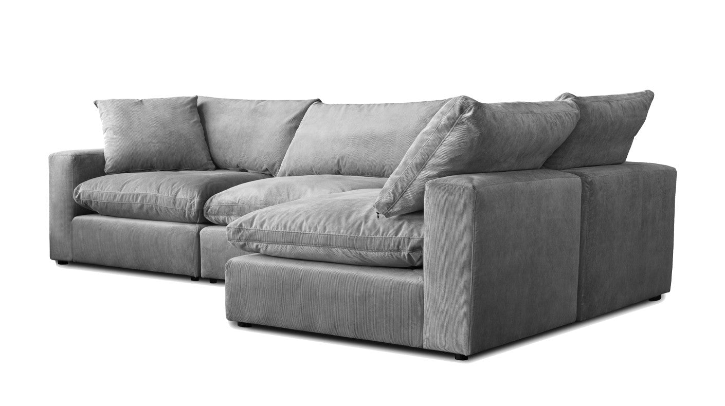 Narożnik prawostronny LAZY - kolor do wyboru Nordic Line    Eye on Design