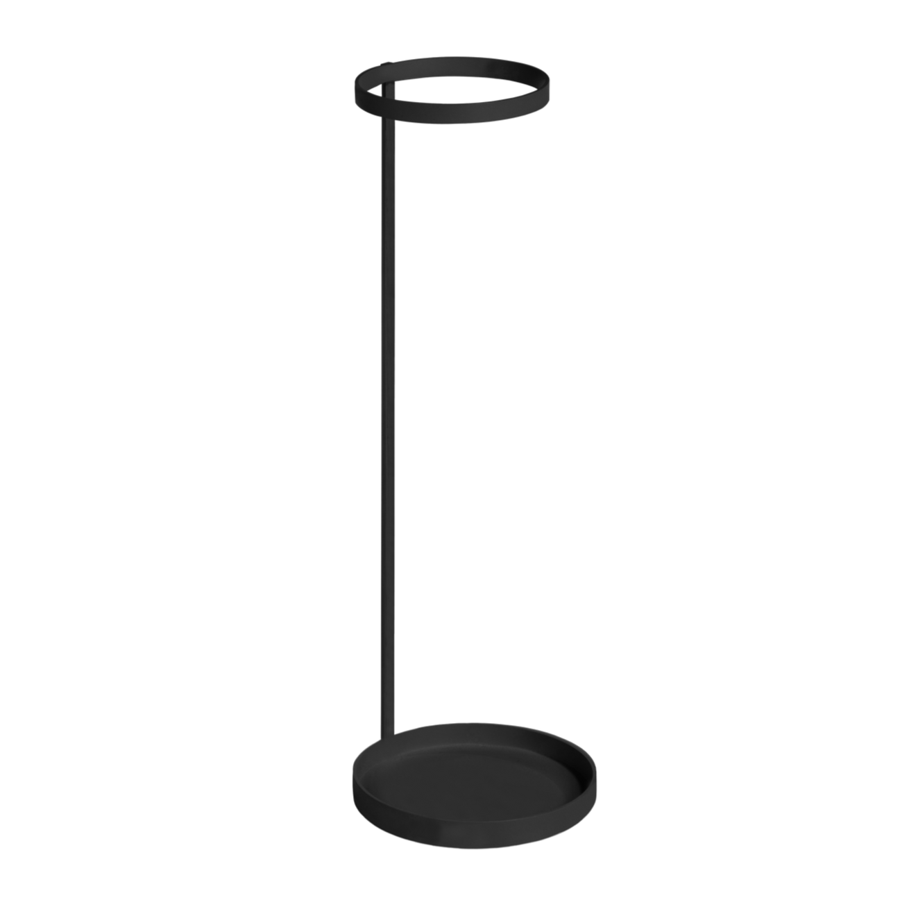 Stojak na parasolki minimalistyczny czarny – noo.ma