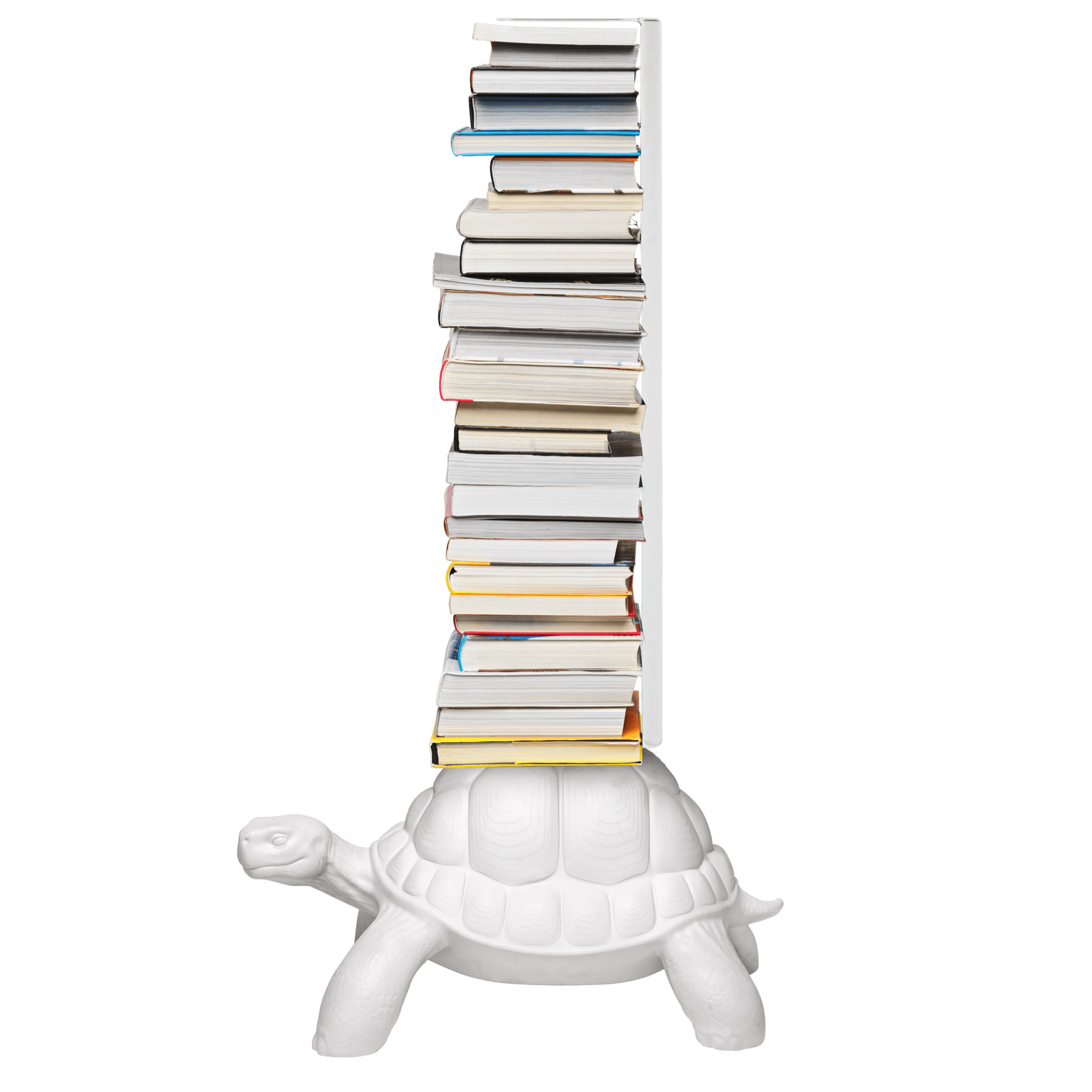 Szafka na książki TURTLE CARRY biała Qeeboo    Eye on Design