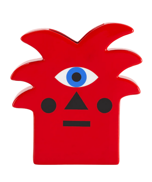 Wazon RED PALM czerwony Qeeboo    Eye on Design